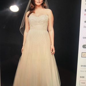 David’s bridal wedding dress